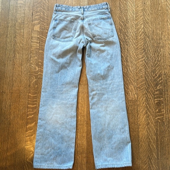 Zara Jeans Full Length straight leg Jean size 4 - Picture 6 of 9